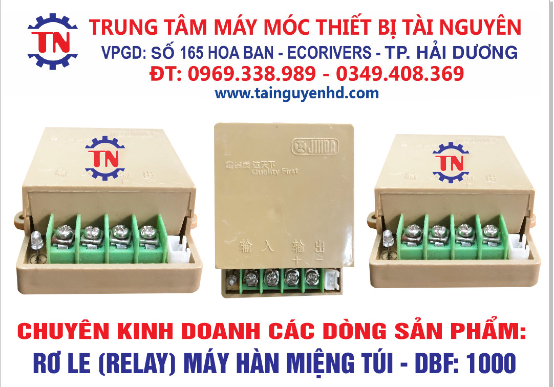 Rơ Le (Relay) Máy hàn miệng túi - DBF: 1000