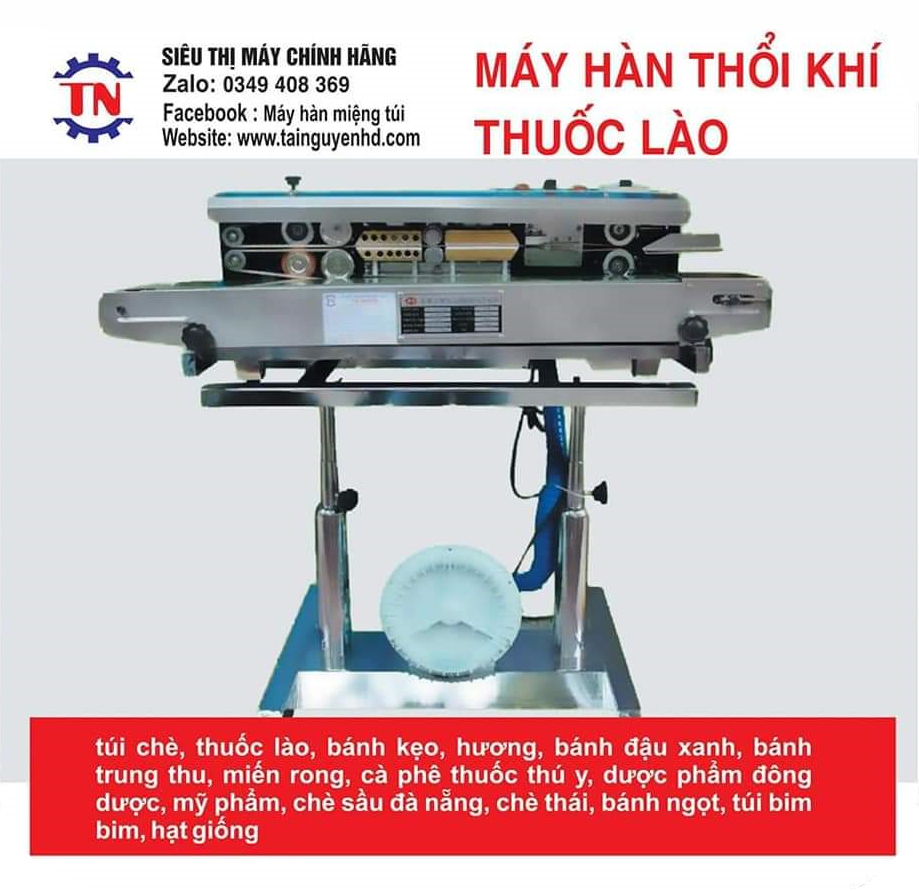 Máy hàn thổi khí thuốc lào