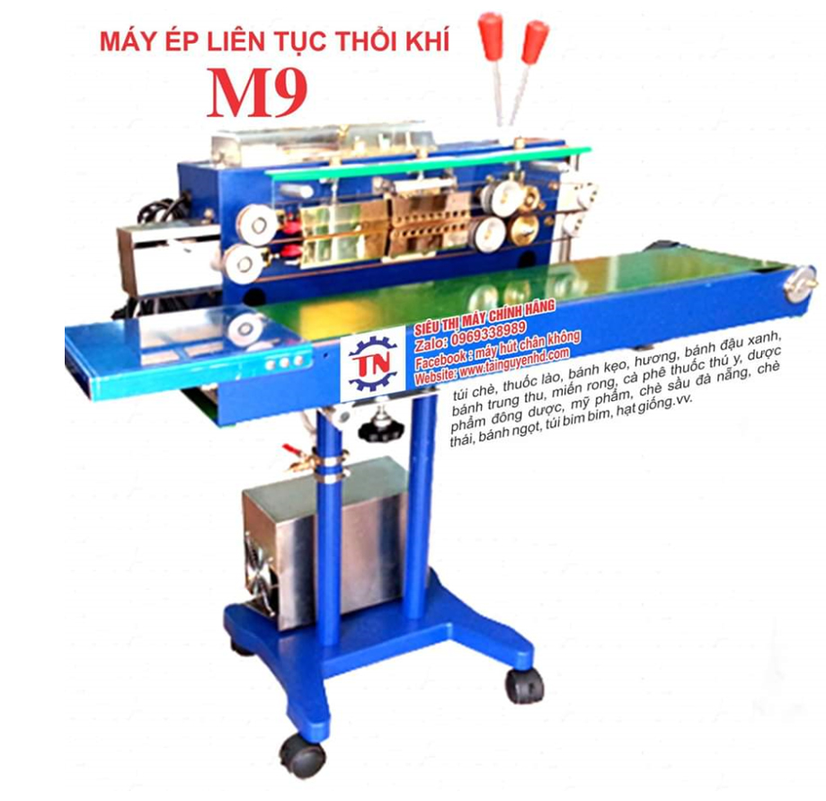 Máy ép liên tục thổi khí M9